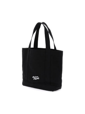 MAISON KITSUNE-Fox Head Tote Bag -JOHN JULIA.