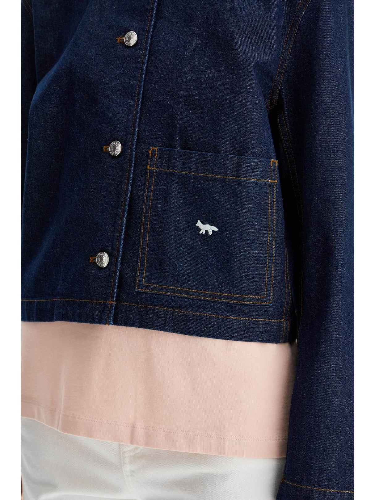 Cropped Denim Jacket For Women