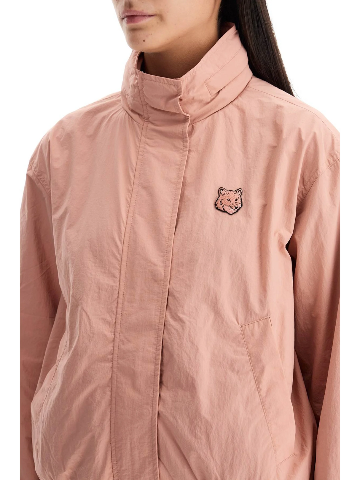 Bold Fox Head Windbreaker Jacket