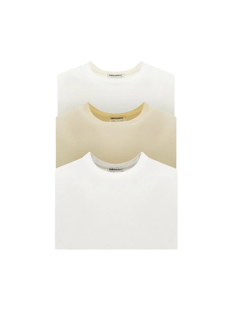 MAISON MARGIELA-3 T-shirt Pack In Organic Cotton-JOHN JULIA