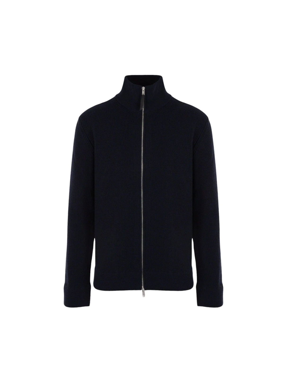 Cotton and Wool Full-zip Cardigan-MAISON MARGIELA-JOHN JULIA