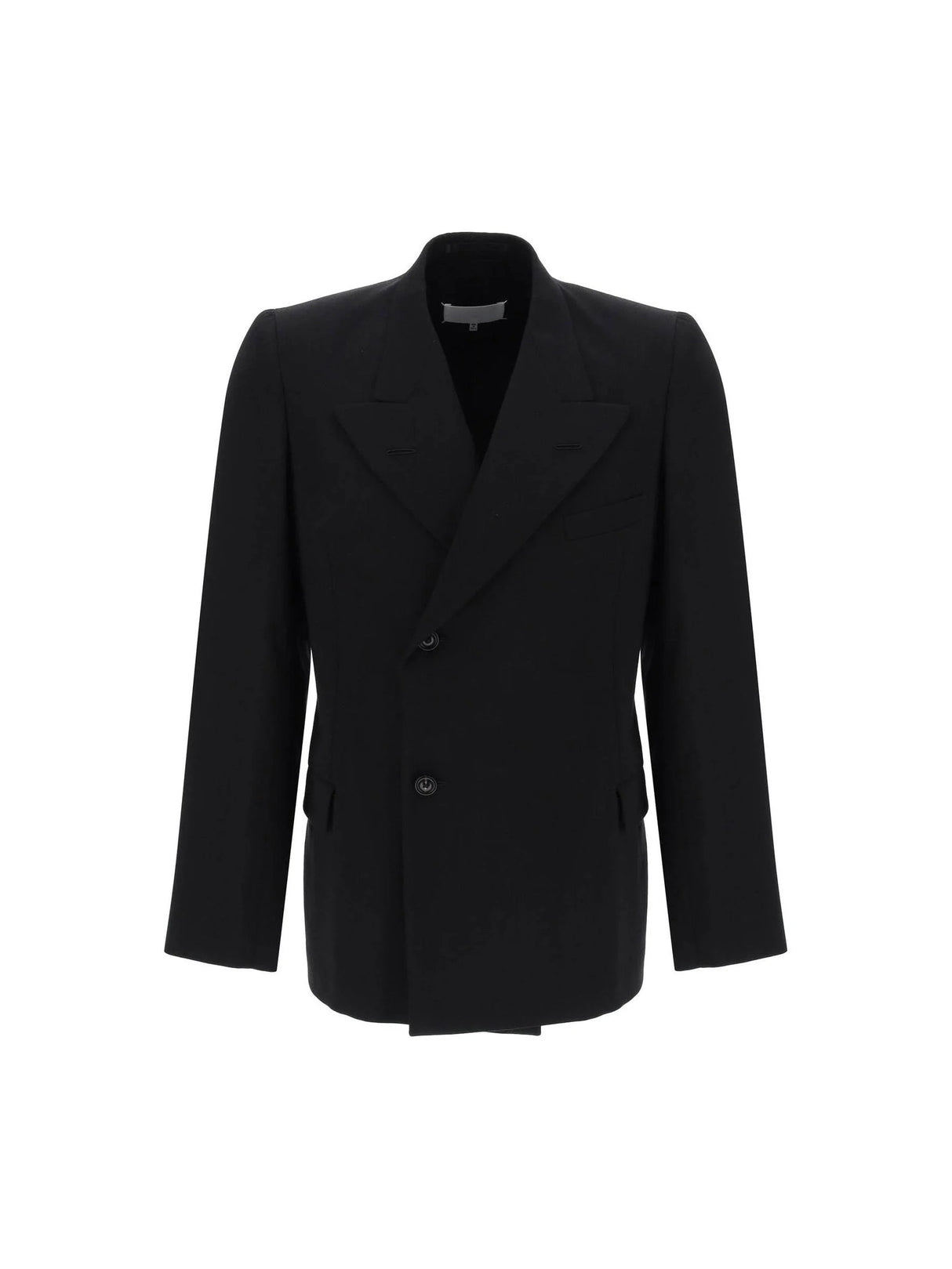 Double-Breasted Wool Jacket - 42 - Men > Clothing > Jackets and Blazers > Blazers and Vests