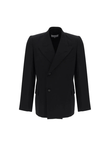 Double-Breasted Wool Jacket - 42 - Men > Clothing > Jackets and Blazers > Blazers and Vests