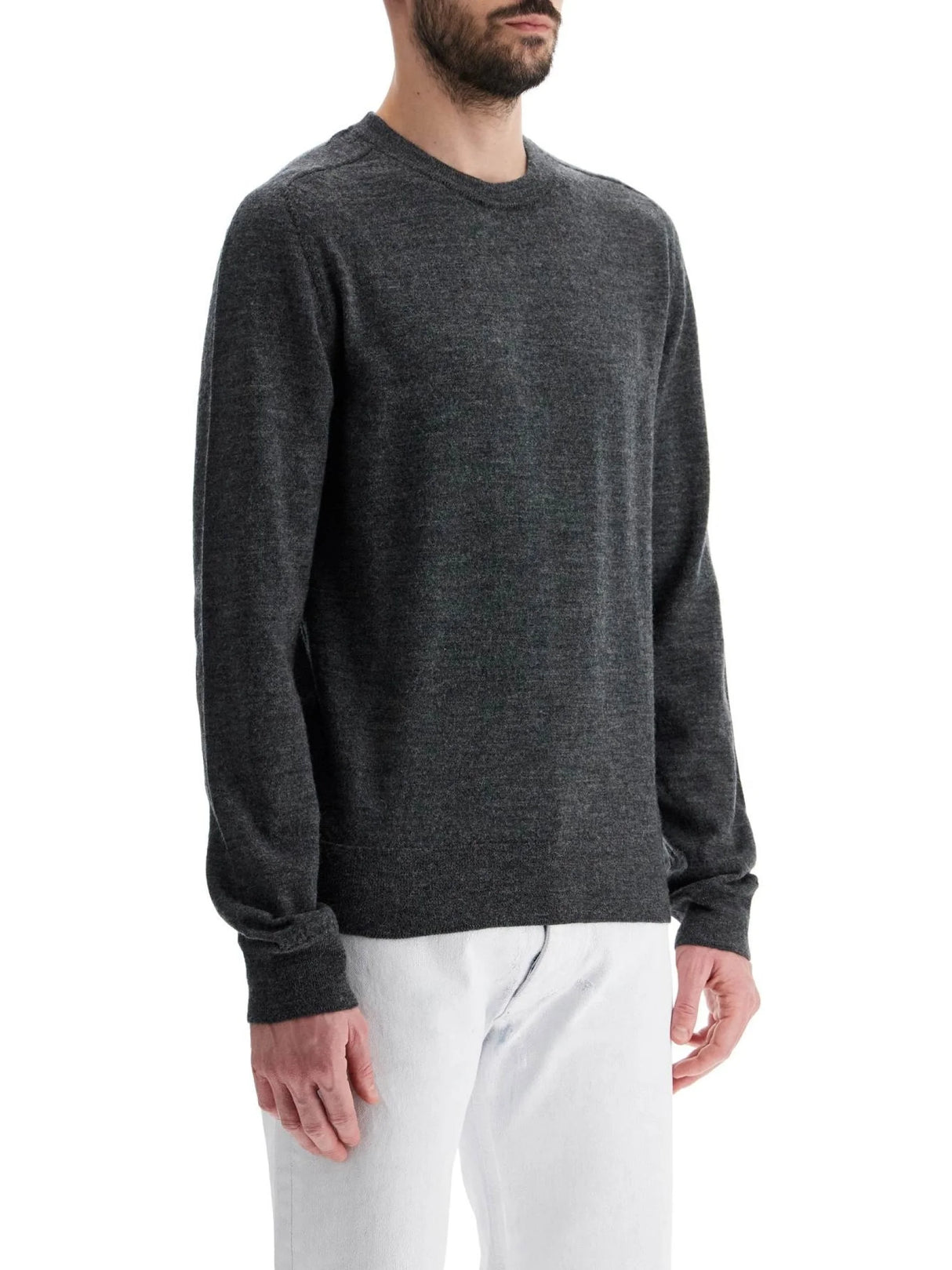 Contrast Patch Pullover With