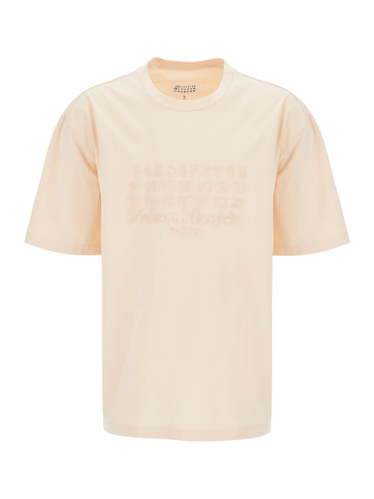 Embroidered Numeric Logo T-shirt-Maison Margiela-JOHN JULIA