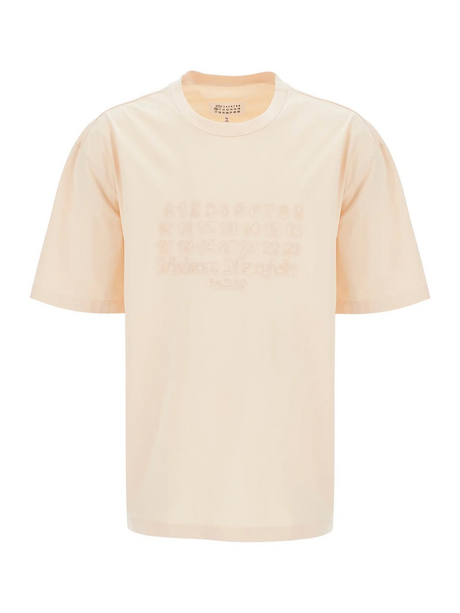 Embroidered Numeric Logo T-shirt-Maison Margiela-JOHN JULIA