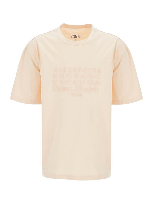 Embroidered Numeric Logo T-shirt-Maison Margiela-JOHN JULIA