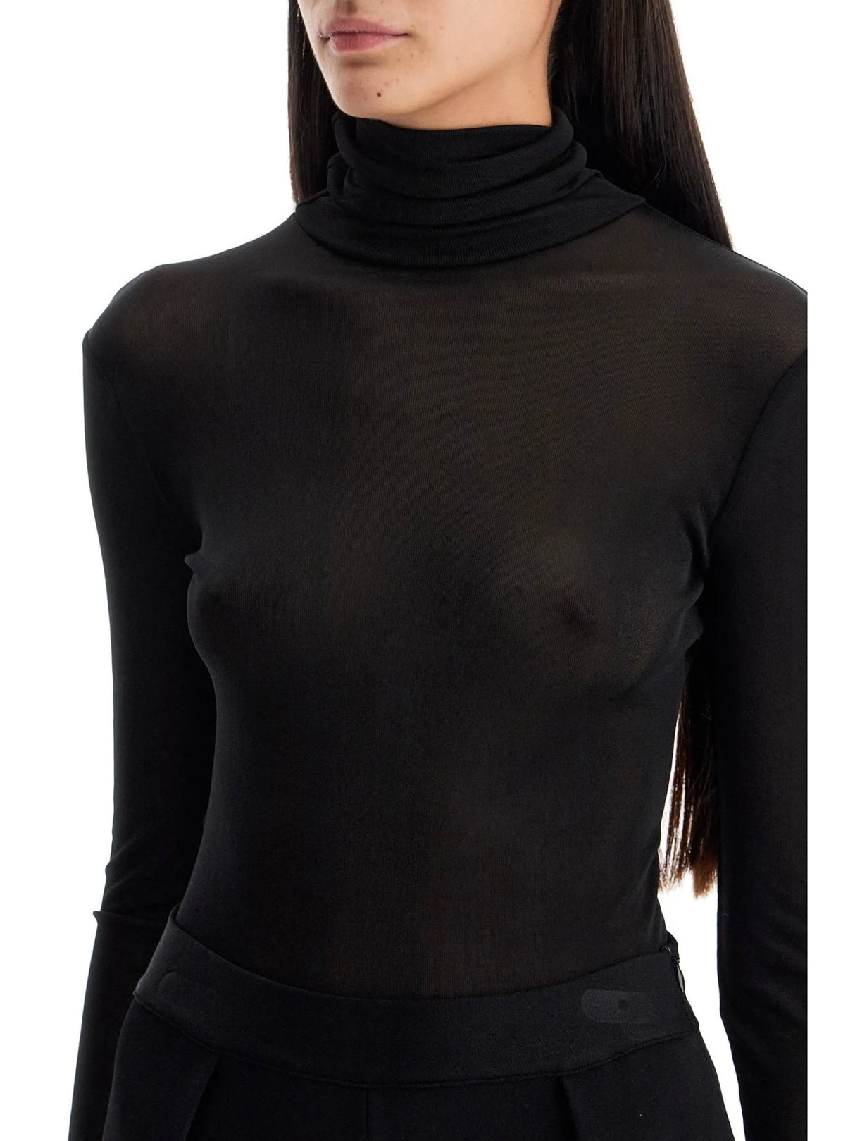 High-necked Body Suit