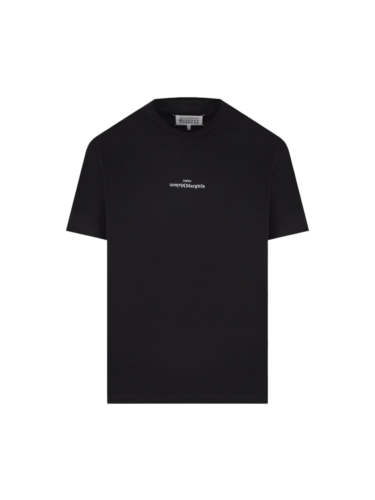 Logo Embroidered Cotton T-shirt-MAISON MARGIELA-JOHN JULIA