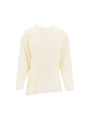 Off-White Numerical Cotton Crewneck Sweatshirt MAISON MARGIELA JOHN JULIA.