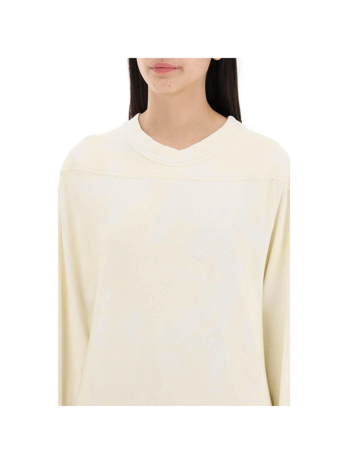 Off-White Numerical Cotton Crewneck Sweatshirt MAISON MARGIELA JOHN JULIA.