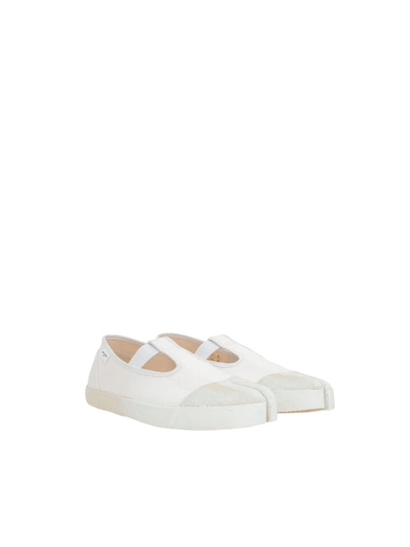 On The Deck Tabi Canvas Sneakers-MAISON MARGIELA-JOHN JULIA