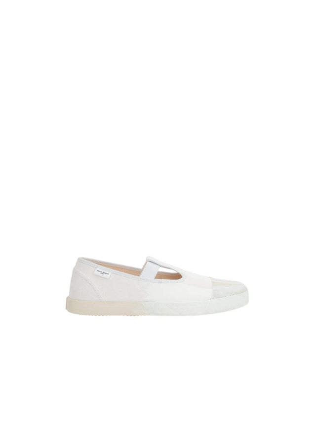 On The Deck Tabi Canvas Sneakers-MAISON MARGIELA-JOHN JULIA