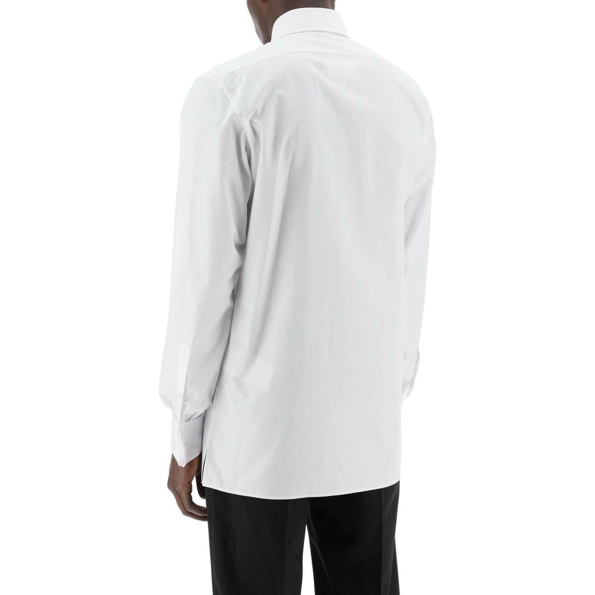 White Oxford Cotton Button Down Shirt MAISON MARGIELA JOHN JULIA.