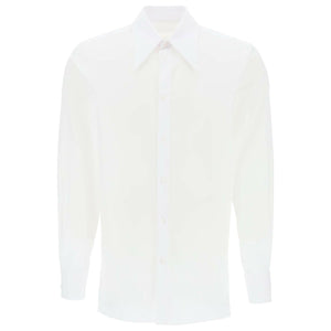 White Oxford Cotton Button Down Shirt MAISON MARGIELA JOHN JULIA.