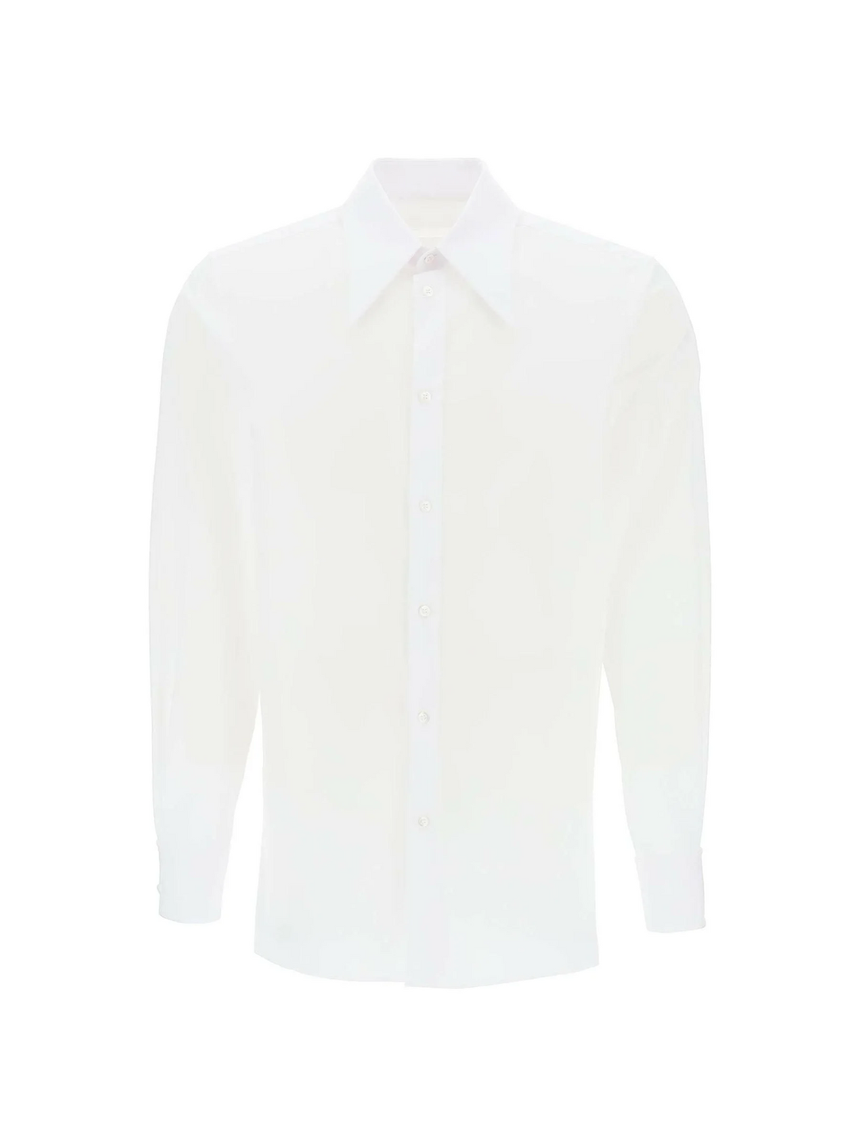 White Oxford Cotton Button Down Shirt MAISON MARGIELA JOHN JULIA.