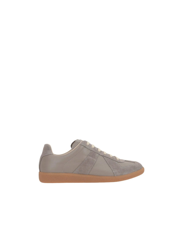 Replica Leather Suede Sneakers-MAISON MARGIELA-JOHN JULIA