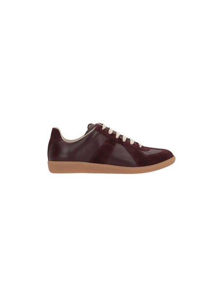 Replica Leather Suede Sneakers-MAISON MARGIELA-JOHN JULIA