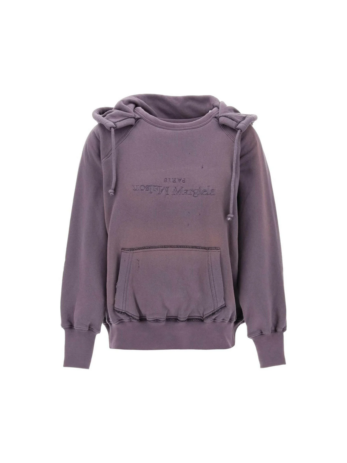 Purple Reverse Cotton Hoodie MAISON MARGIELA JOHN JULIA.