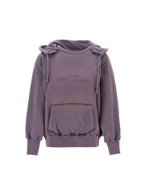 Purple Reverse Cotton Hoodie MAISON MARGIELA JOHN JULIA.