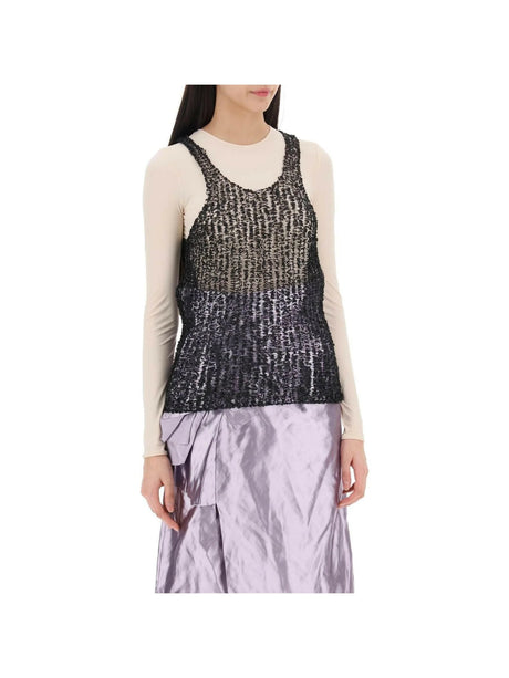 Sheer Mesh Tank Top MAISON MARGIELA JOHN JULIA.