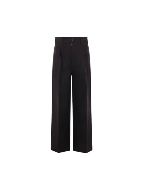 Skater Cotton Oversize Pants-MAISON MARGIELA-JOHN JULIA