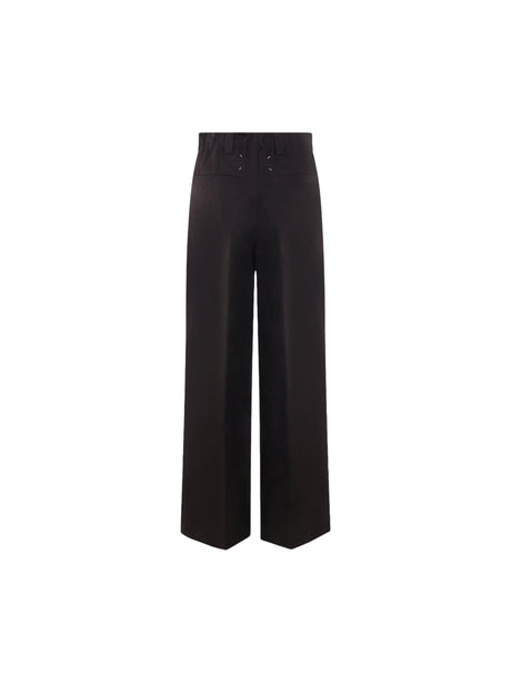 Skater Cotton Oversize Pants-MAISON MARGIELA-JOHN JULIA