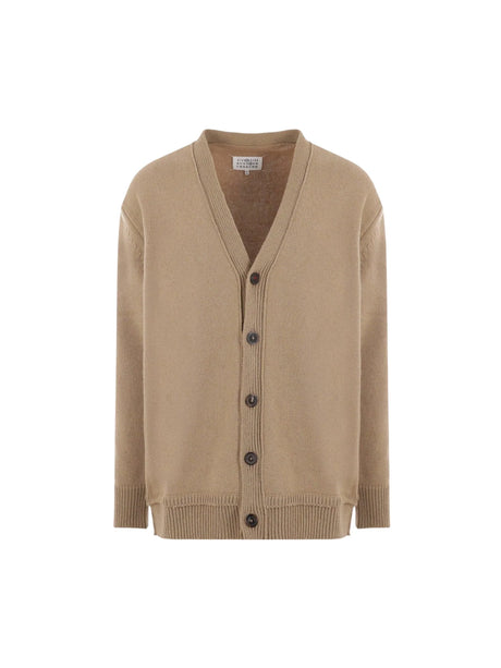 Wool and Linen Cardigan-MAISON MARGIELA-JOHN JULIA