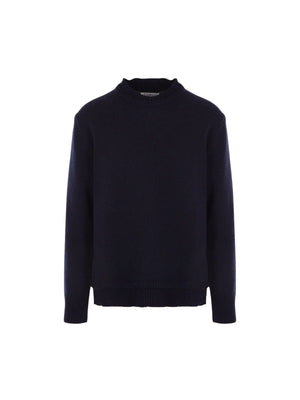 Wool, Cotton and Linen Sweater-MAISON MARGIELA-JOHN JULIA