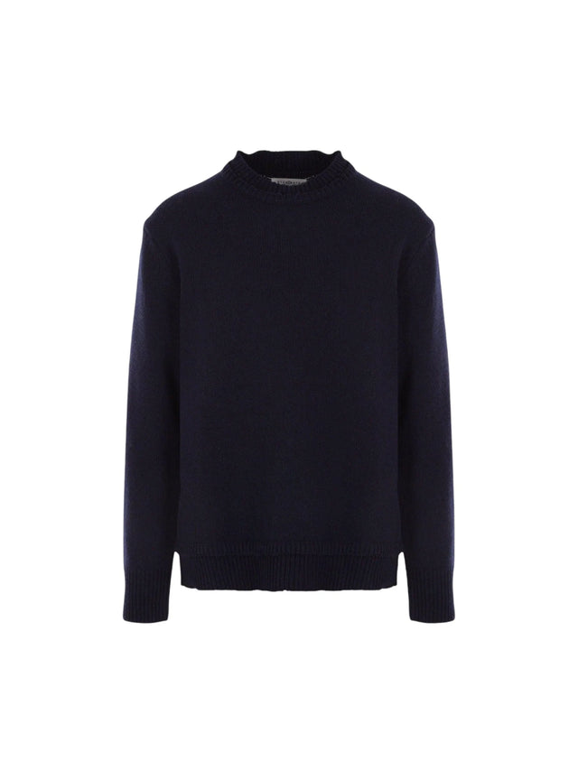 Wool, Cotton and Linen Sweater-MAISON MARGIELA-JOHN JULIA