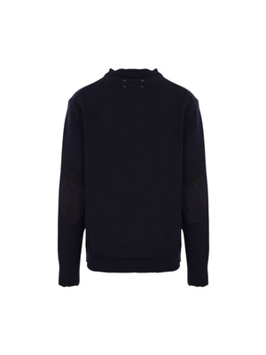 Wool, Cotton and Linen Sweater-MAISON MARGIELA-JOHN JULIA