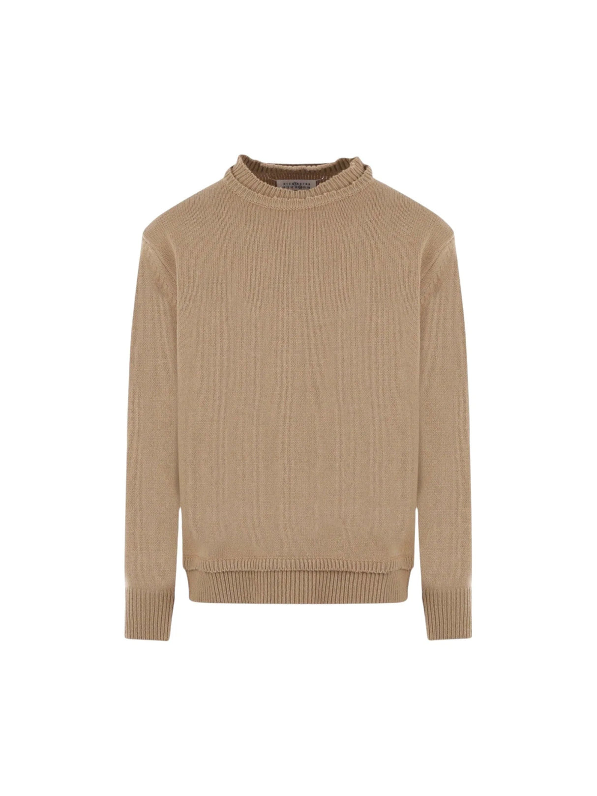 Wool, Cotton and Linen Sweater-MAISON MARGIELA-JOHN JULIA