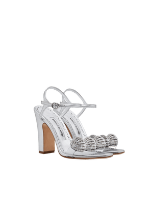 Elhob Laminated Nappa Sandals-MANOLO BLAHNIK-JOHN JULIA