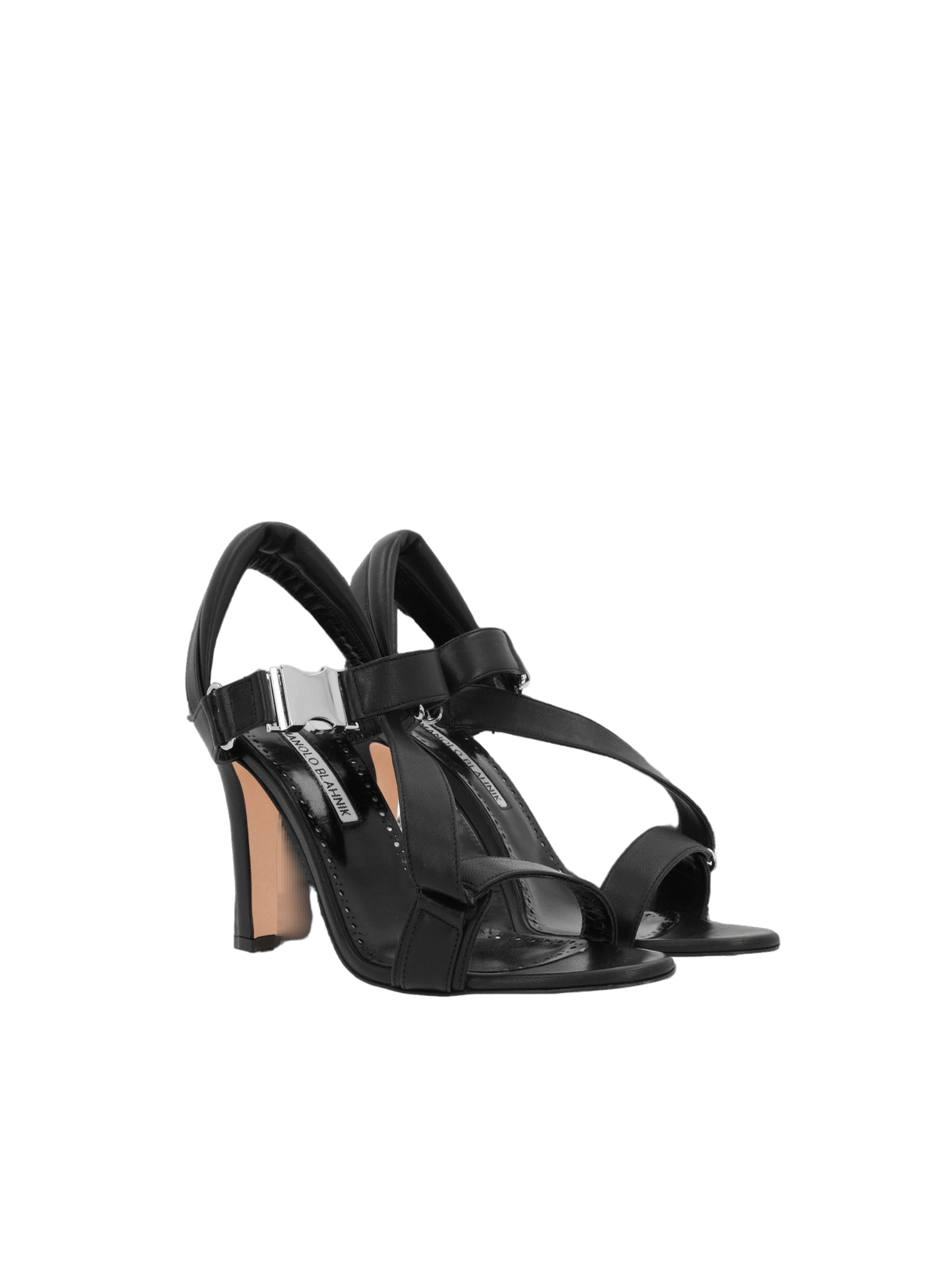 Puxan Nappa Sandals-MANOLO BLAHNIK-JOHN JULIA