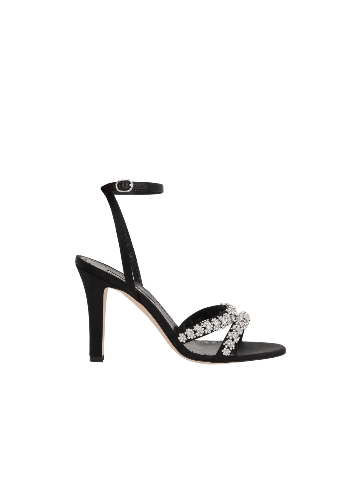 Vedada Satin Sandals-MANOLO BLAHNIK-JOHN JULIA