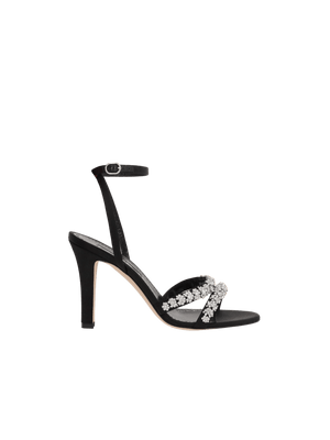 Vedada Satin Sandals-MANOLO BLAHNIK-JOHN JULIA