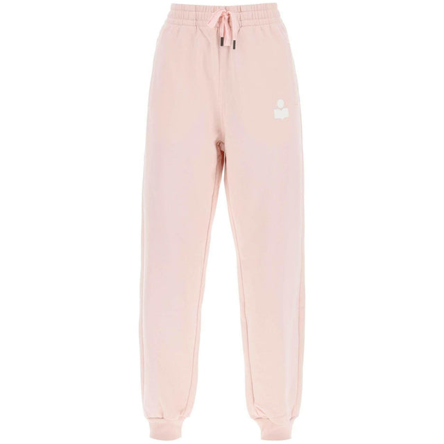 Pearl Rose Etoile Malona Cotton-Blend Sweatpants MARANT ETOILE JOHN JULIA.