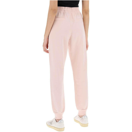 Pearl Rose Etoile Malona Cotton-Blend Sweatpants MARANT ETOILE JOHN JULIA.