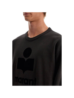 MARANT-Mikoy Flocked Logo Sweatshirt-JOHN JULIA