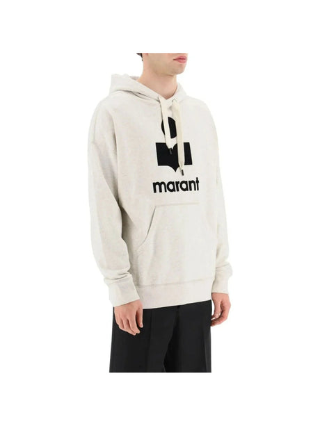 Miley' Hoodie With Flocked Logo MARANT JOHN JULIA.