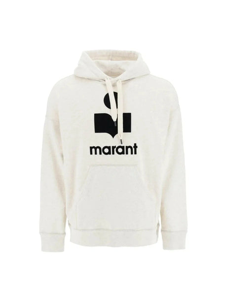 Miley' Hoodie With Flocked Logo MARANT JOHN JULIA.