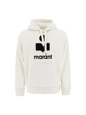 Miley' Hoodie With Flocked Logo MARANT JOHN JULIA.