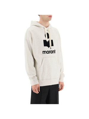 Miley' Hoodie With Flocked Logo MARANT JOHN JULIA.