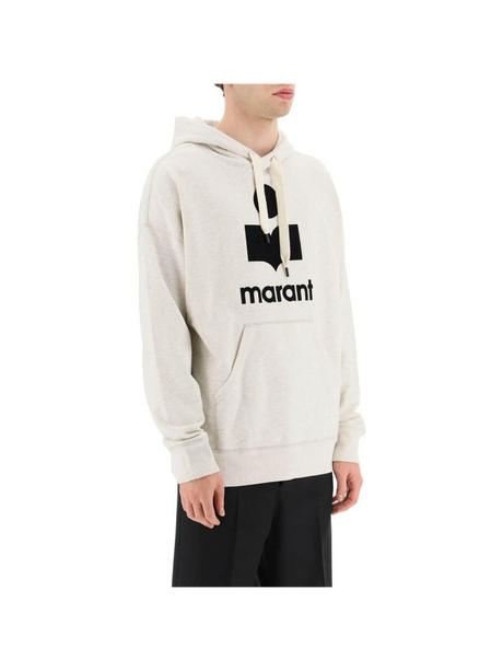 Miley' Hoodie With Flocked Logo MARANT JOHN JULIA.