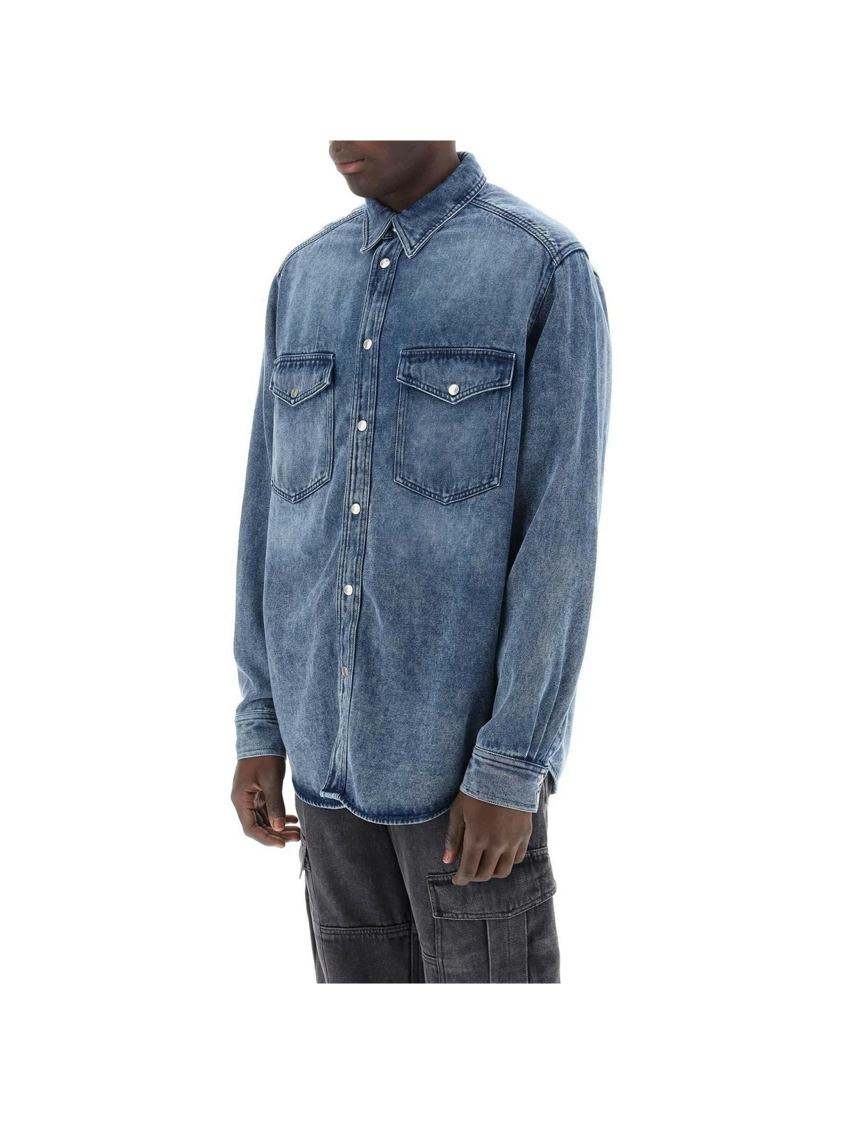 Tailly Denim Overshirt MARANT JOHN JULIA.