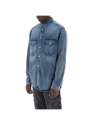 Tailly Denim Overshirt MARANT JOHN JULIA.