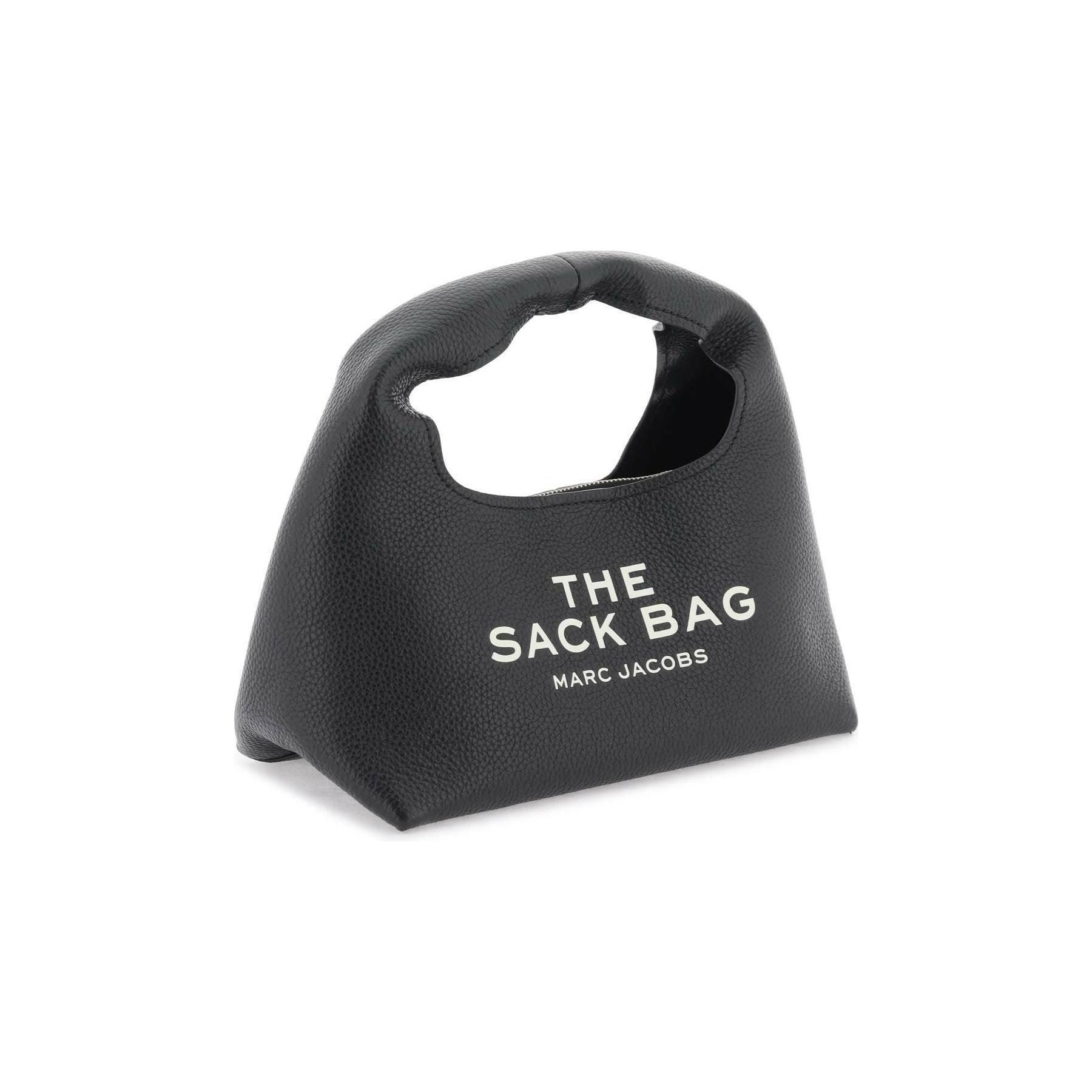 Black The Mini Sack Leather Bag MARC JACOBS JOHN JULIA.