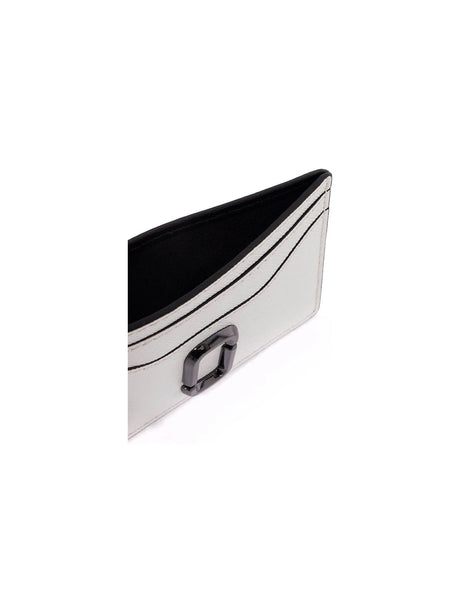 Color Block Saffiano Leather Card Holder - OS - Women > Accessories > Wallets and Small Leather Goods > Card holders