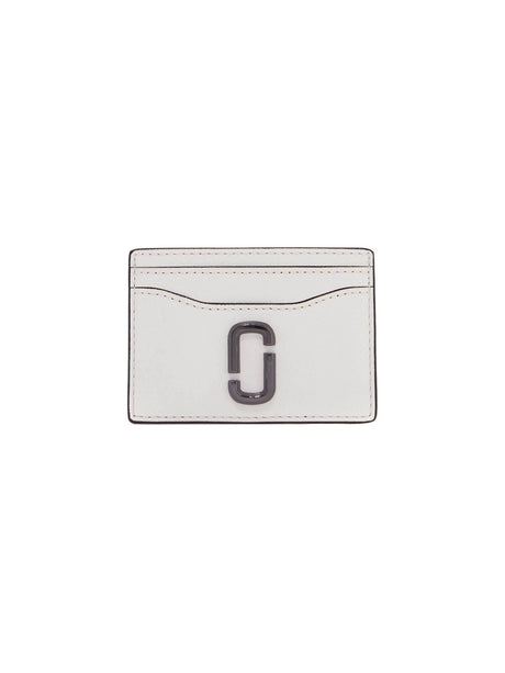 Color Block Saffiano Leather Card Holder - OS - Women > Accessories > Wallets and Small Leather Goods > Card holders