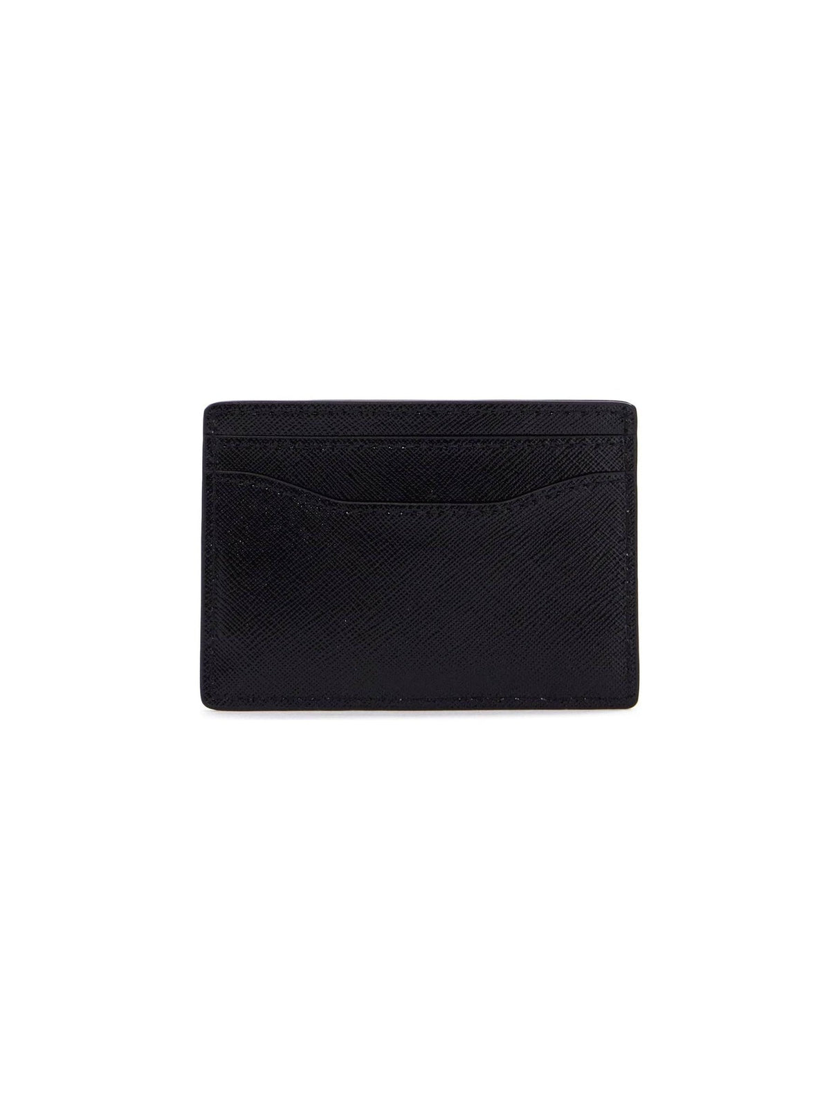 Color Block Saffiano Leather Card Holder